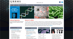 Desktop Screenshot of ijrrms.com